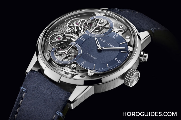 ARMIN STROM - RESONANCE - ST22-RF.05 - 湛藍入作,Armin Strom鏡像共振腕錶新色亮相