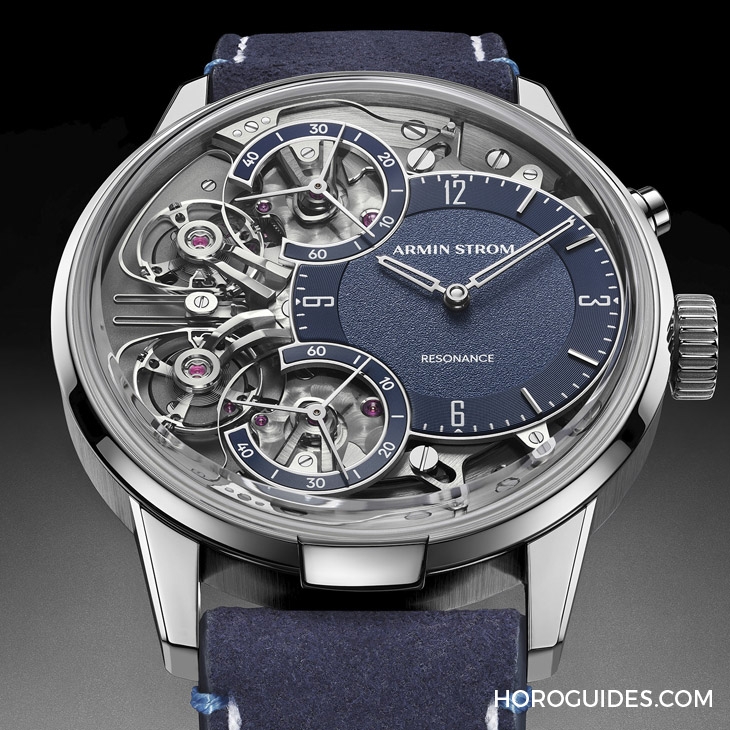 ARMIN STROM - RESONANCE - ST22-RF.05 - 湛藍入作,Armin Strom鏡像共振腕錶新色亮相