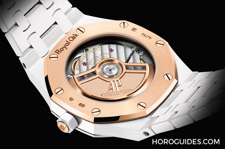 AUDEMARS PIGUET - ROYAL OAK - 77350CB.OO.1266CB.01 - 白色陶瓷版!愛彼皇家橡樹34毫米自動上鍊腕錶雪白登場