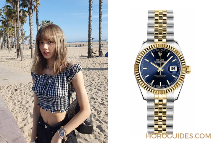 ROLEX - LADY-DATEJUST - 279171-0015 - 小錶戴起來!Blackpink Lisa、Jisoo配戴Rolex Lady-Datejust揭示小而美的時代來了