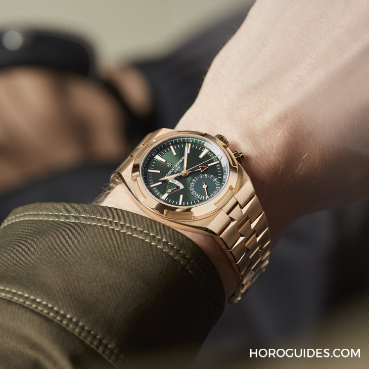 VACHERON CONSTANTIN - OVERSEAS - 5520V/210R-B966 - 名錶達人來點名，哪款一體式鍊帶腕錶最好看、最好戴？