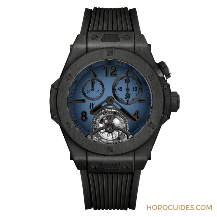 HUBLOT - BIG BANG - 404.QU.5110.RX - 以潮流美學演繹殿堂級三問鳴響功能｜Hublot Big Bang大教堂三問陀飛輪計時碼錶