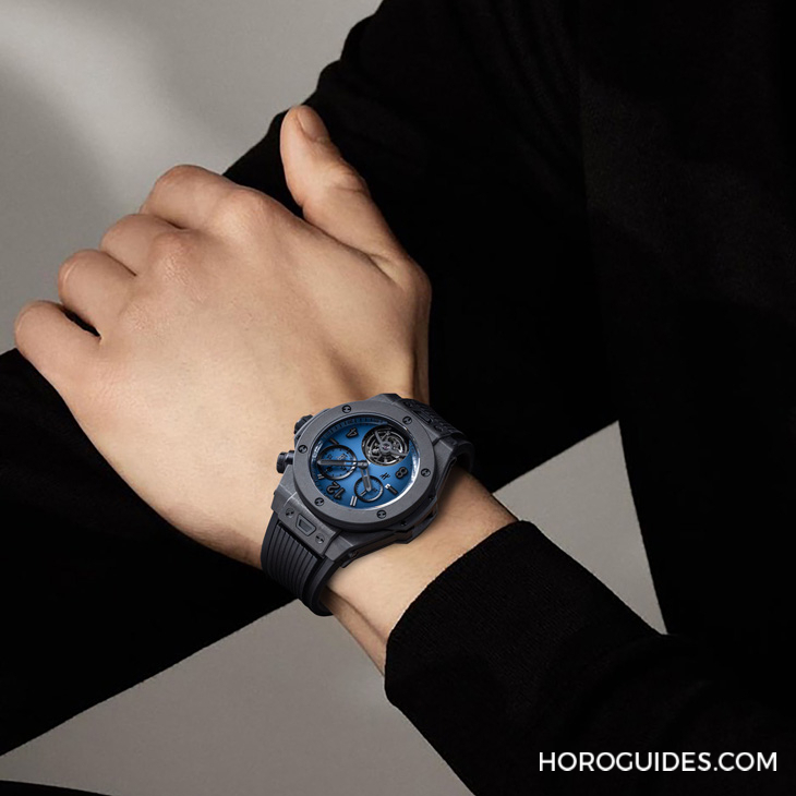 HUBLOT - BIG BANG - 404.QU.5110.RX - 以潮流美學演繹殿堂級三問鳴響功能｜Hublot Big Bang大教堂三問陀飛輪計時碼錶