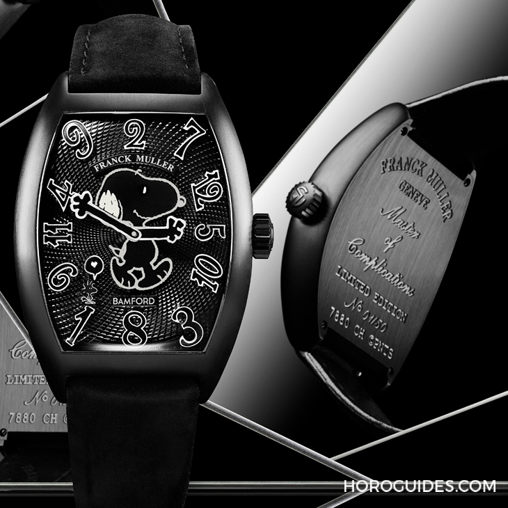 FRANCK MULLER - CRAZY HOURS - 7880 CH PNTS NR - 狂愛史努比|Franck MullerxBamford Crazy Love Snoopy腕錶