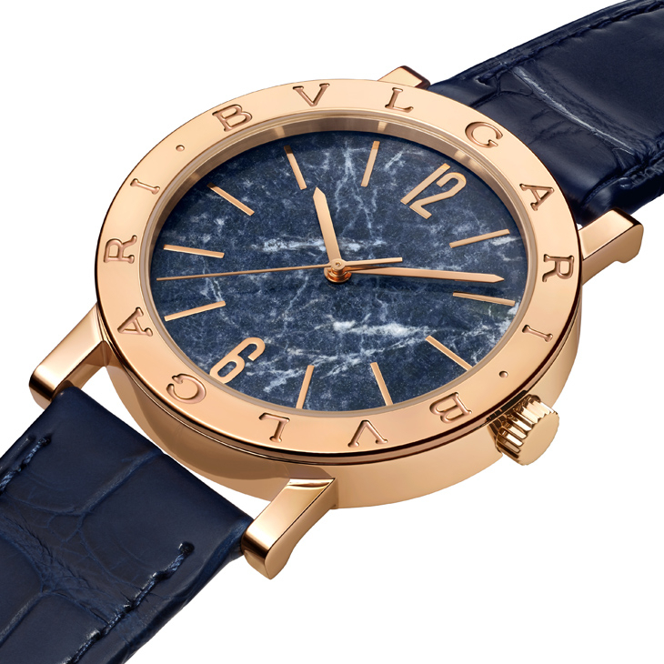 BVLGARI - BVLGARI∙BVLGARI - 104112 - BVLGARI首度以天然大理石錶盤入作｜BVLGARI BVLGARI系列50周年紀念腕錶