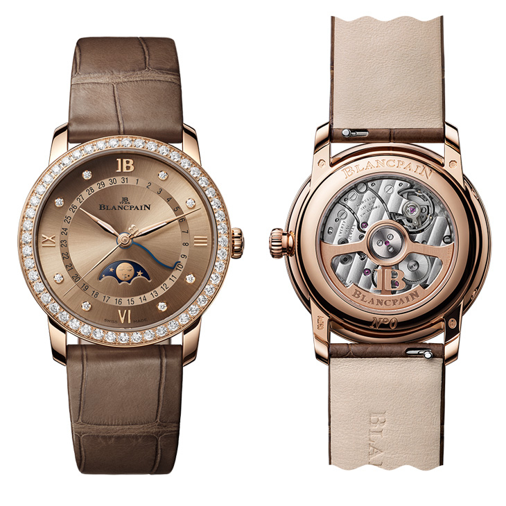 BLANCPAIN - VILLERET - 金棕色調,靜奢之美|Blancpain Villeret系列推出三款改版新作