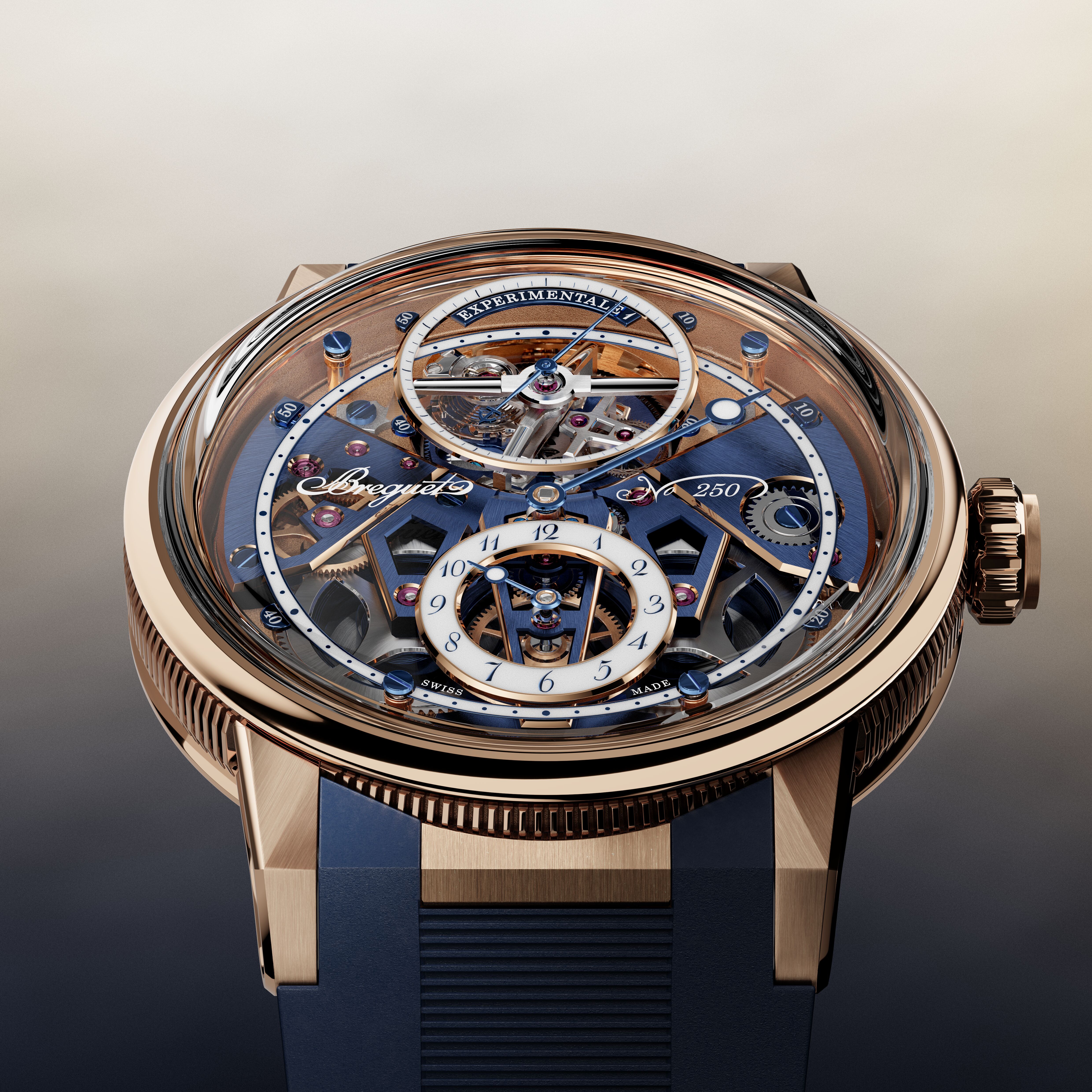 BREGUET - MARINE - E001BH/S9/5ZV - Breguet Experimentale 1:以 10 赫茲磁力擒縱陀飛輪開啟未來製錶新篇章