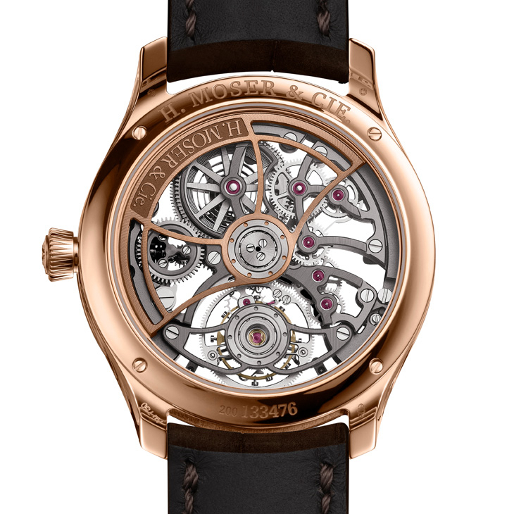 H. MOSER & CIE - ENDEAVOUR - 1814-0400 - 極致通透，H. Moser & Cie.勇創者陀飛輪鏤空腕錶