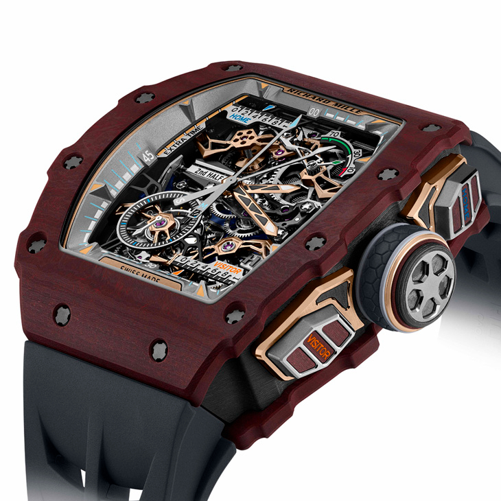 RICHARD MILLE - LIMITED EDITION - RM41-01 - 精準掌握足球賽事攻防節奏｜Richard Mille RM41-01足球陀飛輪腕錶
