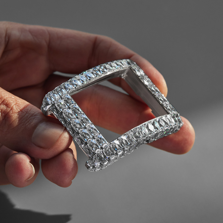 JACOB & CO. - HIGH JEWELRY MASTERPIECES - BL140.30.BD.AC.A - 火光進化,全球首見Angel Cut專利鑽石車工|Jacob & Co. Billionaire雙飛行陀飛輪腕錶