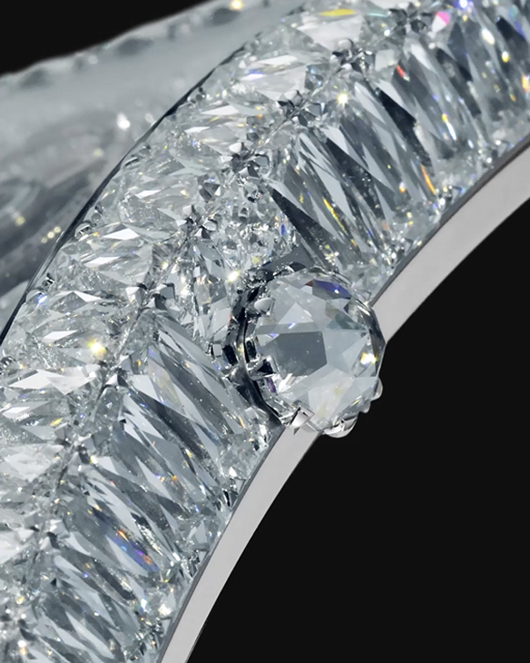 JACOB & CO. - HIGH JEWELRY MASTERPIECES - BL140.30.BD.AC.A - 火光進化,全球首見Angel Cut專利鑽石車工|Jacob & Co. Billionaire雙飛行陀飛輪腕錶