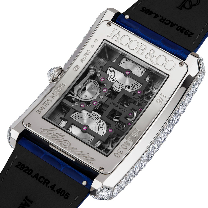 JACOB & CO. - HIGH JEWELRY MASTERPIECES - BL140.30.BD.AC.A - 火光進化,全球首見Angel Cut專利鑽石車工|Jacob & Co. Billionaire雙飛行陀飛輪腕錶