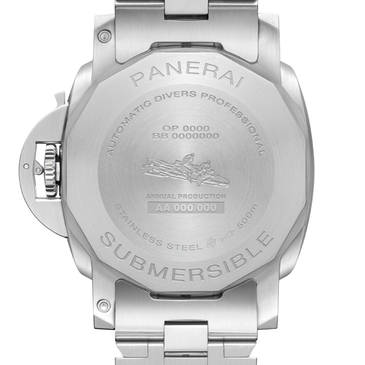PANERAI - SUBMERSIBLE - PAM01756 - 44毫米Submersible首見金屬鍊帶款|Panerai Submersible系列腕錶 PAM01756