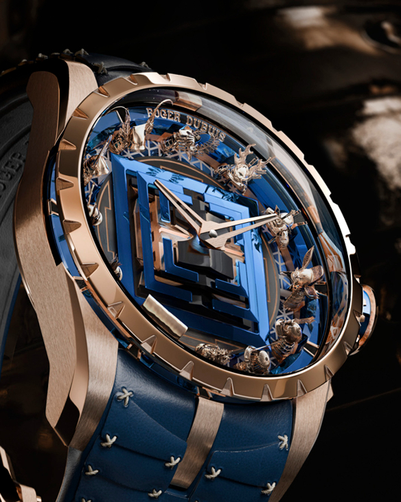 ROGER DUBUIS - EXCALIBUR - DBEX1139 - 圓桌騎士名場面移師江戶城,戰國群雄披甲入席|Roger Dubuis王者系列日本武士限量腕錶