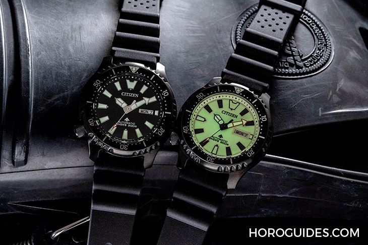 鋼鐵黑袍,帥氣新裝|CITIZEN Promaster NY013系列潛水錶 亞洲限定