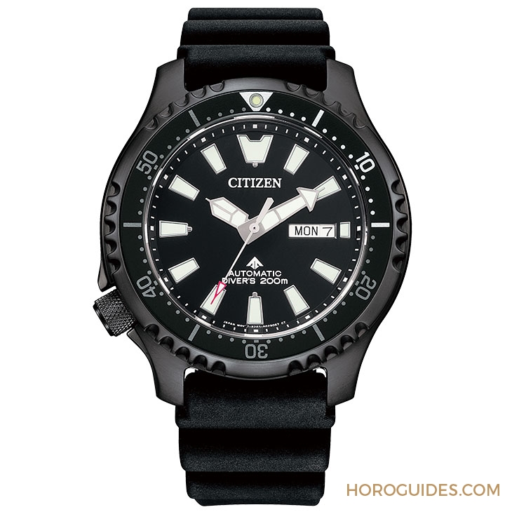 鋼鐵黑袍,帥氣新裝|CITIZEN Promaster NY013系列潛水錶 亞洲限定