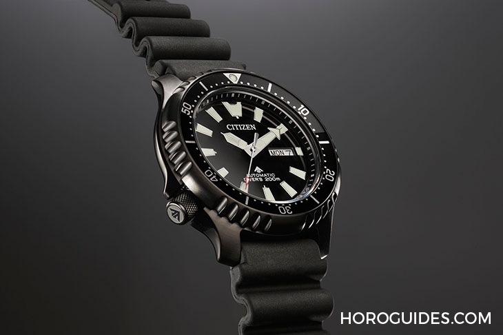 鋼鐵黑袍,帥氣新裝|CITIZEN Promaster NY013系列潛水錶 亞洲限定