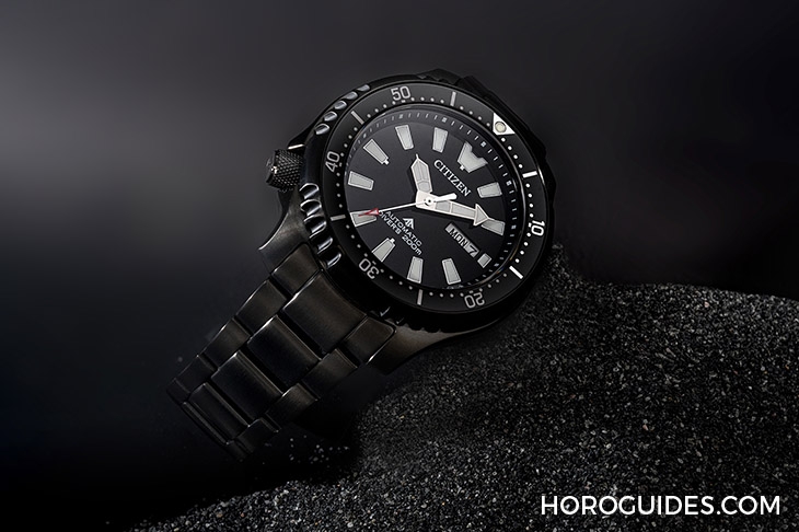 鋼鐵黑袍,帥氣新裝|CITIZEN Promaster NY013系列潛水錶 亞洲限定