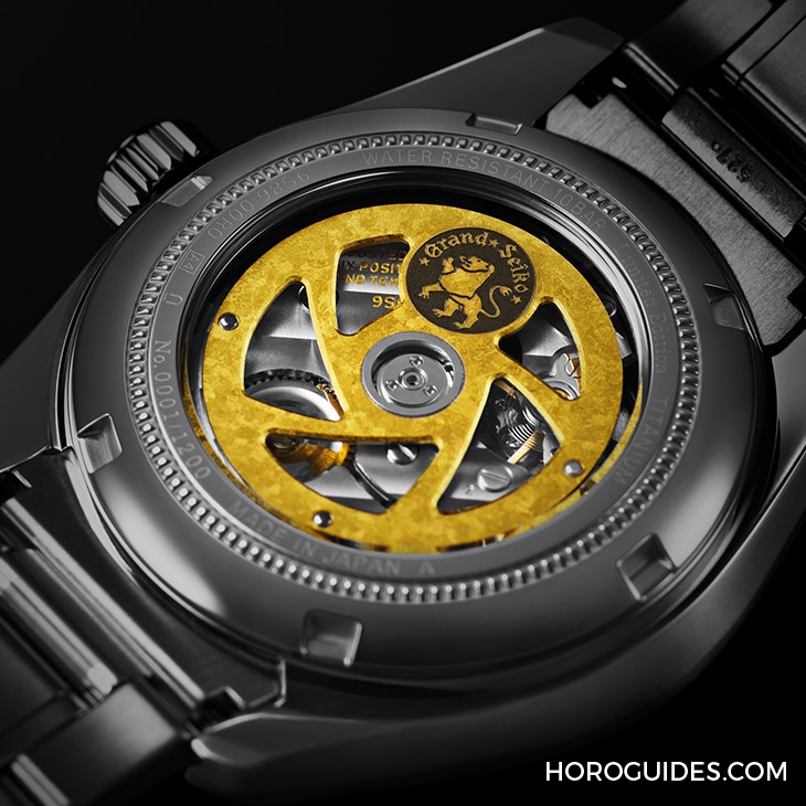 GRAND SEIKO - Heritage - SBGJ255 - 少見的藍色GS logo!白面藍針GRAND SEIKO Hi-beat GMT為44GS 55週年揭開序幕