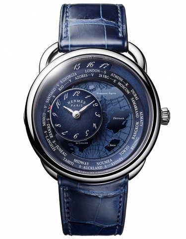 HERMES - ARCEAU - AR10.510.630/ZZ73 - Arceau漫遊時光腕錶｜看愛馬仕如何周遊錶盤、安放世界