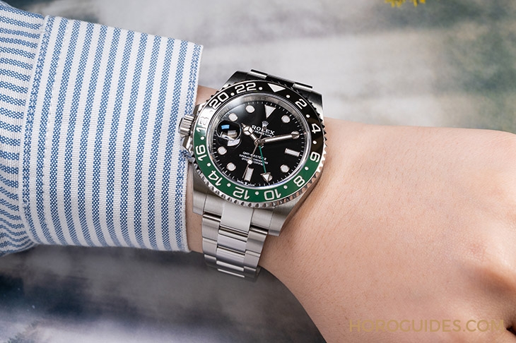 ROLEX - GMT-MASTER II - 126720VTNR-0001 - 勞力士2022重點新錶一次看:GMT-Master II左錶冠綠黑圈、Yacht-Master白金鷹眼版