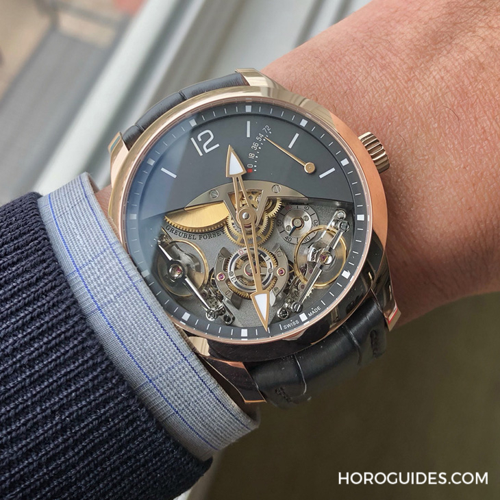 GREUBEL FORSEY - DOUBLE BALANCIER - (Hand-wound movement with 2 patents) - IG影響力人物:@horomariobro的風格錶款