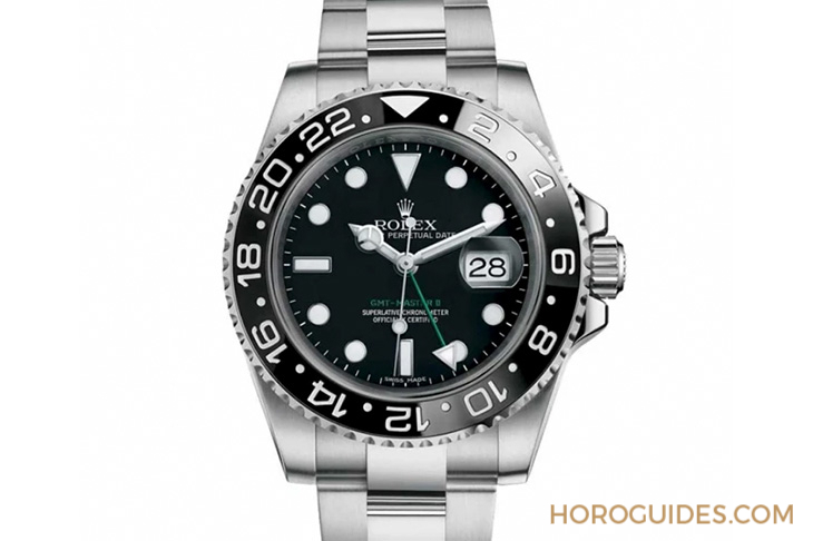 ROLEX - GMT-MASTER II - 126710GRNR-0004 - 勞力士不鏽鋼灰黑雙色陶瓷圈126710GRNR:GMT-Master II也有想要低調的時候
