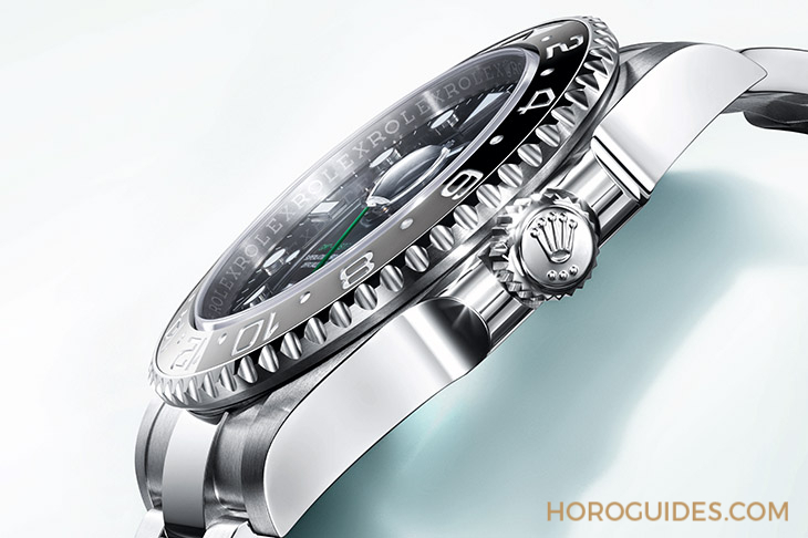 ROLEX - GMT-MASTER II - 126710GRNR-0004 - 勞力士不鏽鋼灰黑雙色陶瓷圈126710GRNR:GMT-Master II也有想要低調的時候