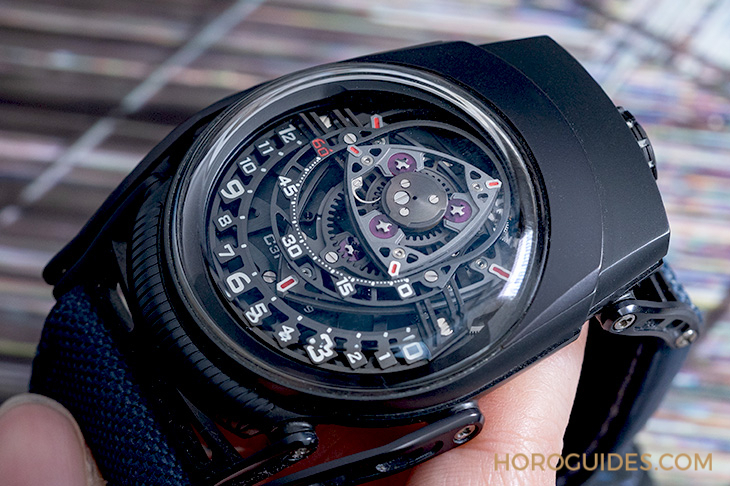 URWERK - SATELLITE - UR-100V BLUE - IG影響力人物:Johnathan Chan最愛的獨立製錶收藏