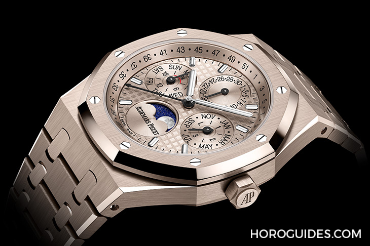 AUDEMARS PIGUET - ROYAL OAK - 26674SG.OO.1320SG.01 - AUDEMARS PIGUET愛彼全新萬年曆機芯,創新all-in-one錶冠重塑佩戴體驗
