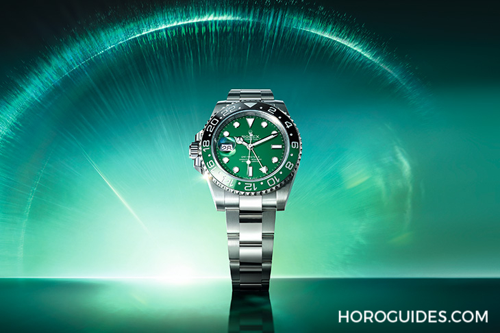 ROLEX - GMT-MASTER II - 126729VTNR-0001 - 綠色果然是ROLEX的特別色:GMT-Master II左冠綠黑圈推出勞力士首款陶瓷錶面126729VTNR