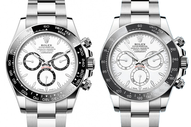 ROLEX - COSMOGRAPH DAYTONA - 126502LN-0001 - 尋常的勞力士不鏽鋼Daytona 126502LN,卻是極為反常的灰色陶瓷圈琺瑯面