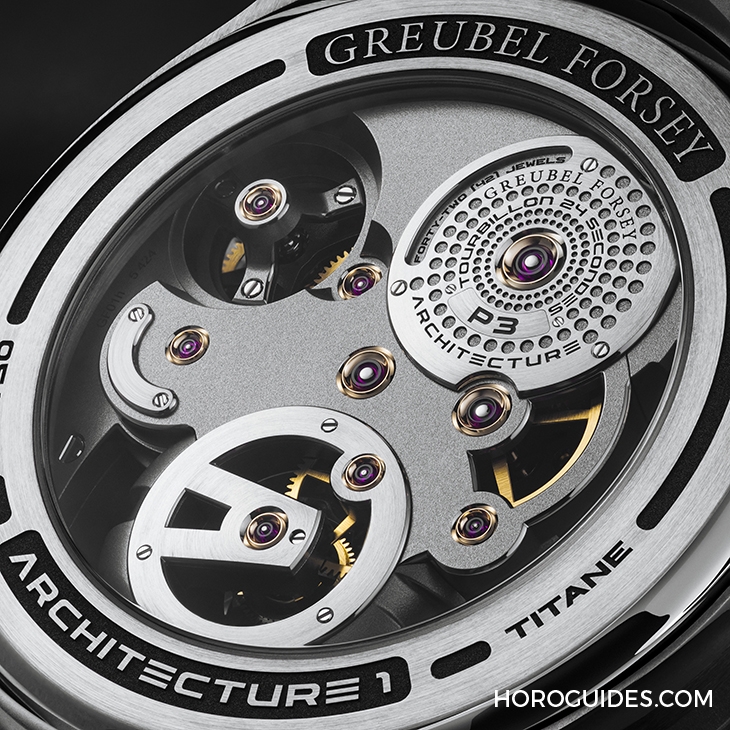GREUBEL FORSEY - TOURBILLON 24 SECONDES - (TOURBILLON 24 SECONDES ARCHITECTURE) - 腕上立體機械之城|GREUBEL FORSEY Tourbillon 24 Secondes Architecture