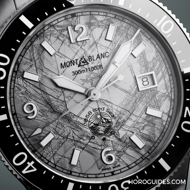 MONTBLANC - 1858 - 延續錶上冰河世紀｜MONTBLANC 1858 Iced Sea Automatic Date