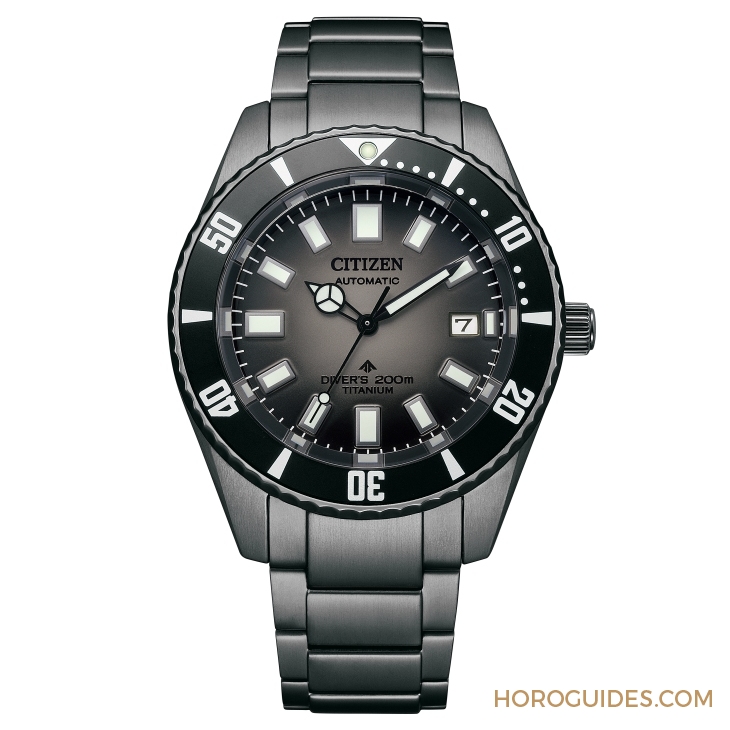 CITIZEN - PROMASTER - NB6025-59H - 鈦有型！人氣潛水機械錶增添全黑新裝｜CITIZEN Promaster NB6025-59H