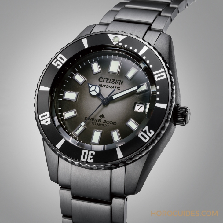 CITIZEN - PROMASTER - NB6025-59H - 鈦有型！人氣潛水機械錶增添全黑新裝｜CITIZEN Promaster NB6025-59H