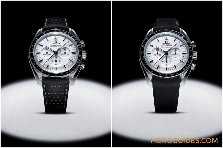 OMEGA - SPEEDMASTER - 310.30.42.50.04.001 - 白面不鏽鋼登月錶終於現身！OMEGA推出全新白色漆面Speedmaster Moonwatch