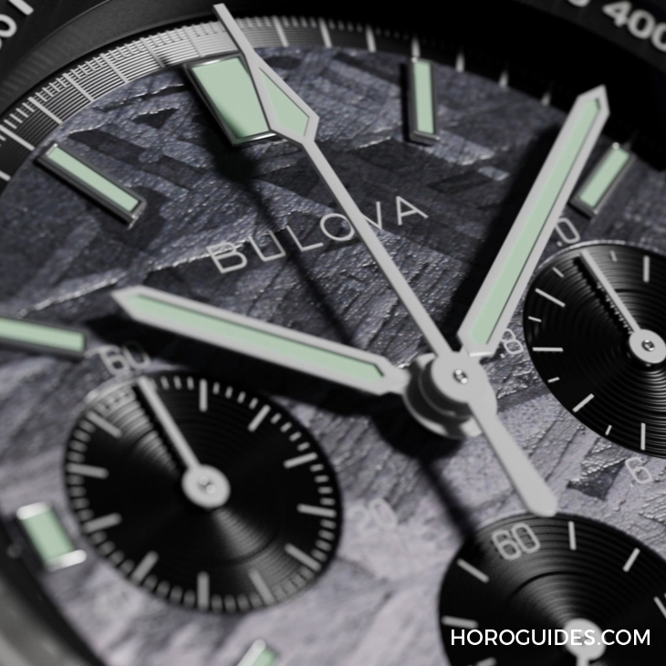 BULOVA - Lunar Pilot - 96A312 - 天外來客入錶，再續太空夢｜BULOVA寶路華全新限量版Lunar Pilot Meteorite