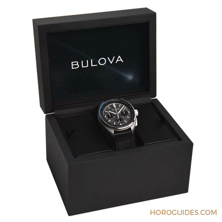 BULOVA - Lunar Pilot - 96A312 - 天外來客入錶，再續太空夢｜BULOVA寶路華全新限量版Lunar Pilot Meteorite