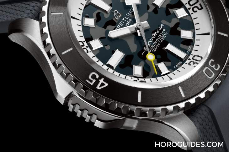 BREITLING - SUPEROCEAN - A17375211B2S4 - 彩虹時標面、46mm千米深潛新錶同步現身｜BREITLING Superocean系列新錶