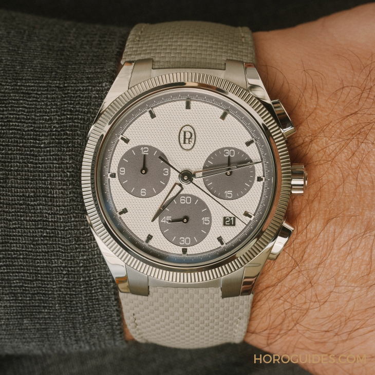 PARMIGIANI FLEURIER - TONDA - PFC931-1020003-400182 - 優雅三色演繹動感風尚｜PARMIGIANI FLEURIER Tonda PF Sport計時碼錶三款新錶