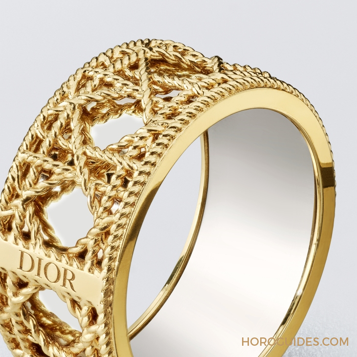DIOR - 細織優雅藤格,點亮自信光芒|DIOR全新My Dior珠寶系列演繹經典Cannage藤格紋