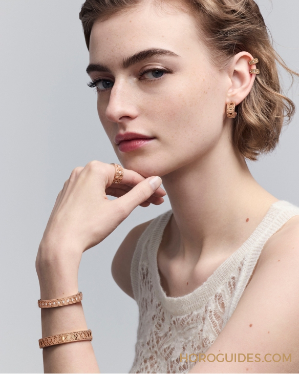 DIOR - 細織優雅藤格,點亮自信光芒|DIOR全新My Dior珠寶系列演繹經典Cannage藤格紋