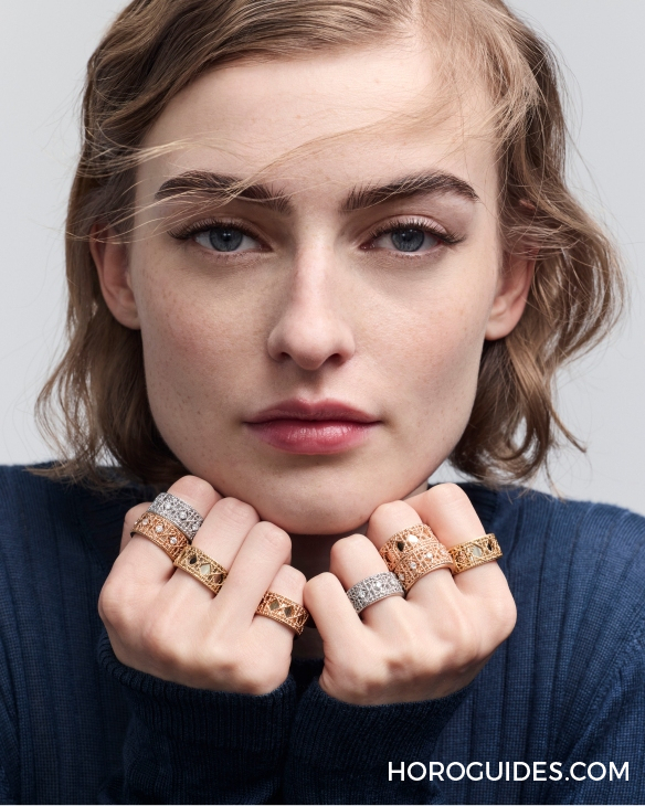 DIOR - 細織優雅藤格,點亮自信光芒|DIOR全新My Dior珠寶系列演繹經典Cannage藤格紋