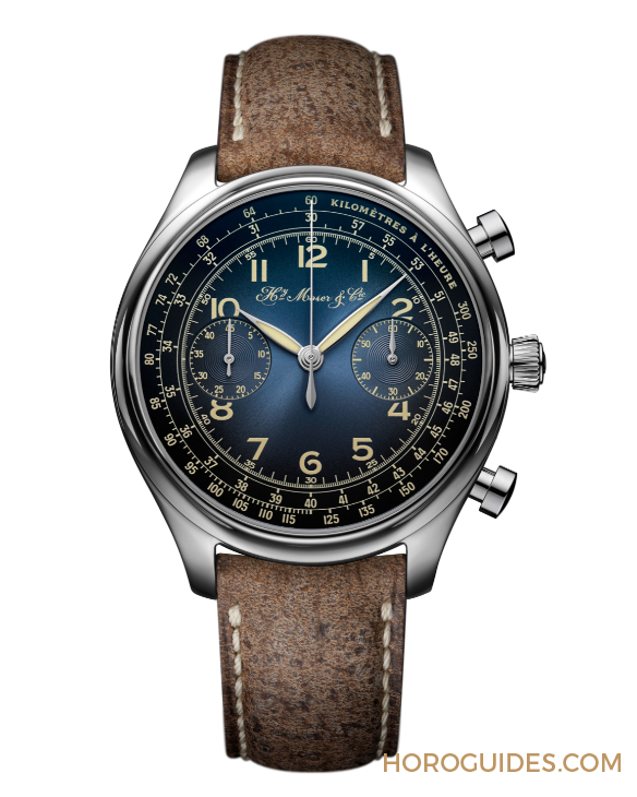 H. MOSER & CIE - ENDEAVOUR - 1220-1200 - 獨立創意聯手,現代演繹復古計時碼錶!H. MOSER & CIE. x MASSENA LAB勇創者計時碼錶