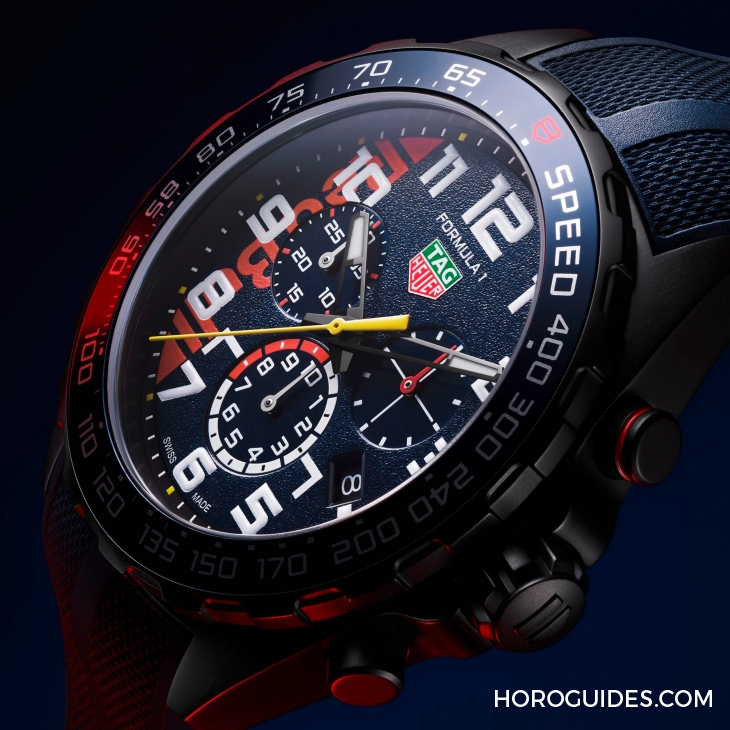 TAG HEUER - FORMULA 1 - CAZ101AZ.FT8090 - 為2025年F1賽事預熱!TAG HEUER推出Formula 1 x 甲骨文紅牛車隊20周年限量版計時碼錶