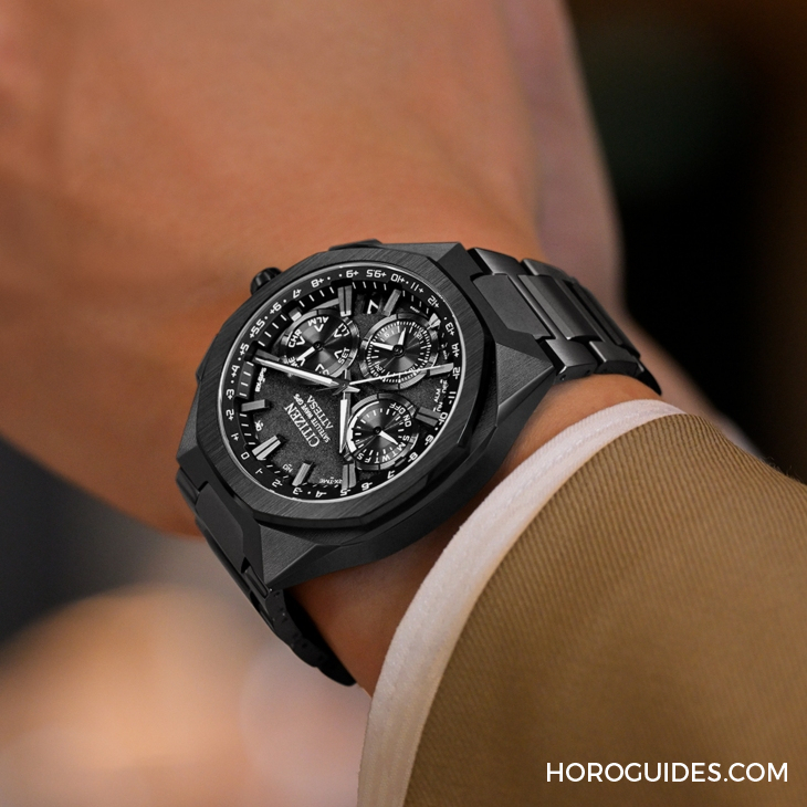 CITIZEN - Attesa - CC4104-53E - 「鈦」厲害的精準！CITIZEN ATTESA系列首款陶瓷錶圈光動能GPS衛星對時腕錶及全新光動能電波時計