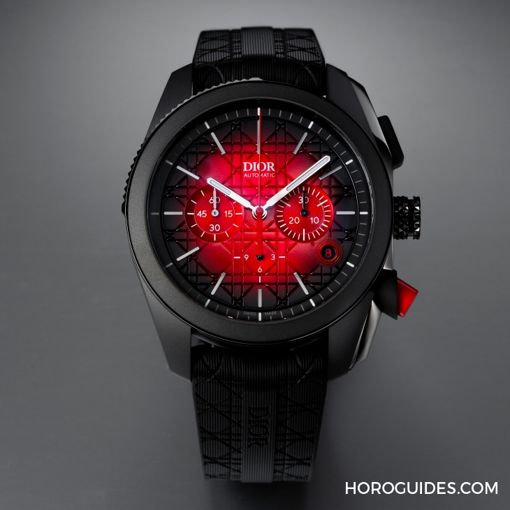 DIOR - CHIFFREROUGE - CD08461X1447 - 藤格紅韻迎春光|DIOR Chiffre Rouge 2025新錶登場