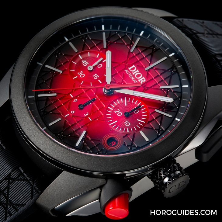 DIOR - CHIFFREROUGE - CD08461X1447 - 藤格紅韻迎春光|DIOR Chiffre Rouge 2025新錶登場