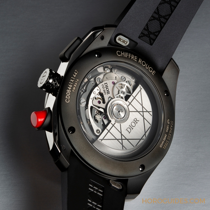 DIOR - CHIFFREROUGE - CD08461X1447 - 藤格紅韻迎春光|DIOR Chiffre Rouge 2025新錶登場